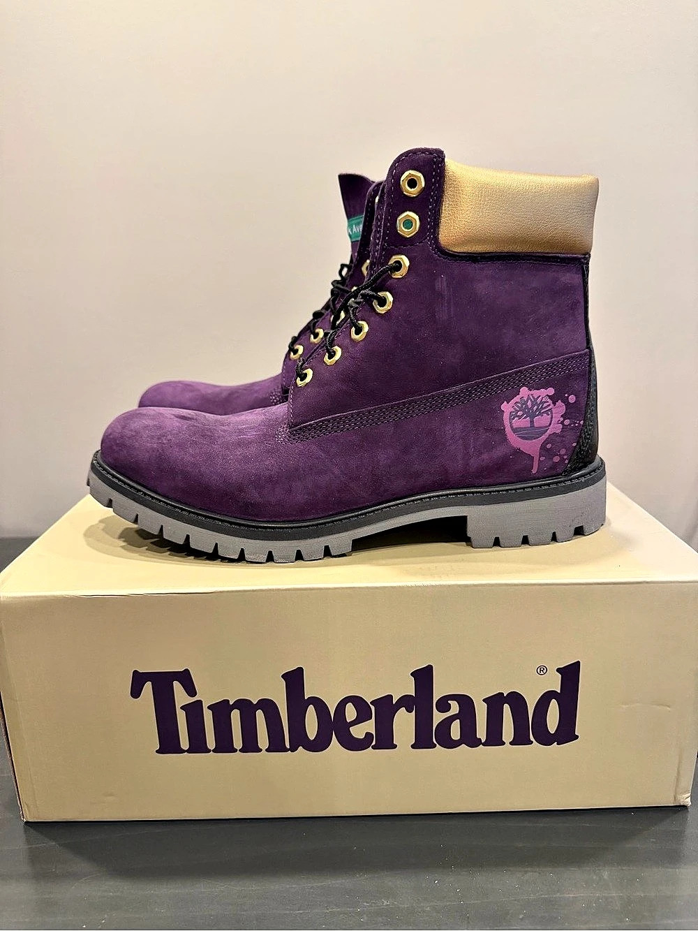 Timberland Hip-Hop Royalty Boot - Dark Purple Nubuck